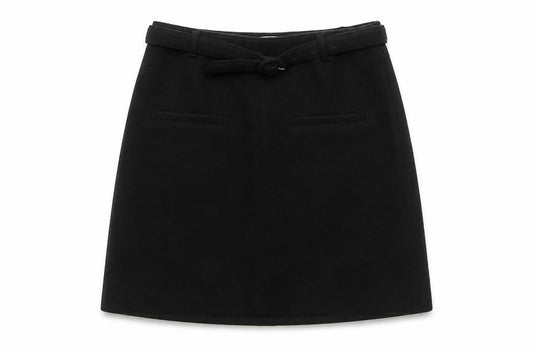 Abercrombie & Fitch Women's Black S A-Line Mini Skirt Lined
