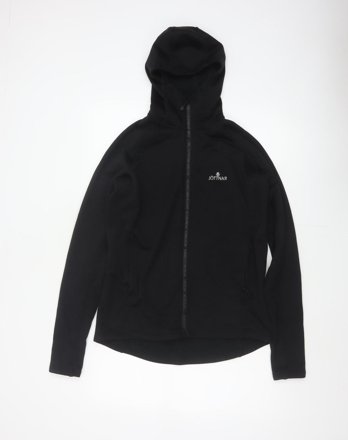 Jottnar Men’s Black M Full Zip Hooded Stretch Fleece Hoodie