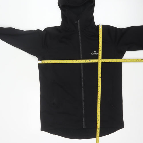 Jottnar Men’s Black M Full Zip Hooded Stretch Fleece Hoodie