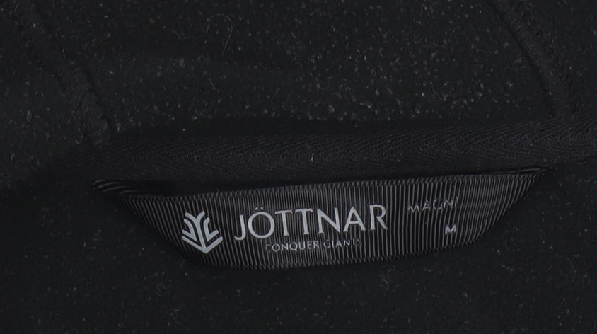 Jottnar Men’s Black M Full Zip Hooded Stretch Fleece Hoodie