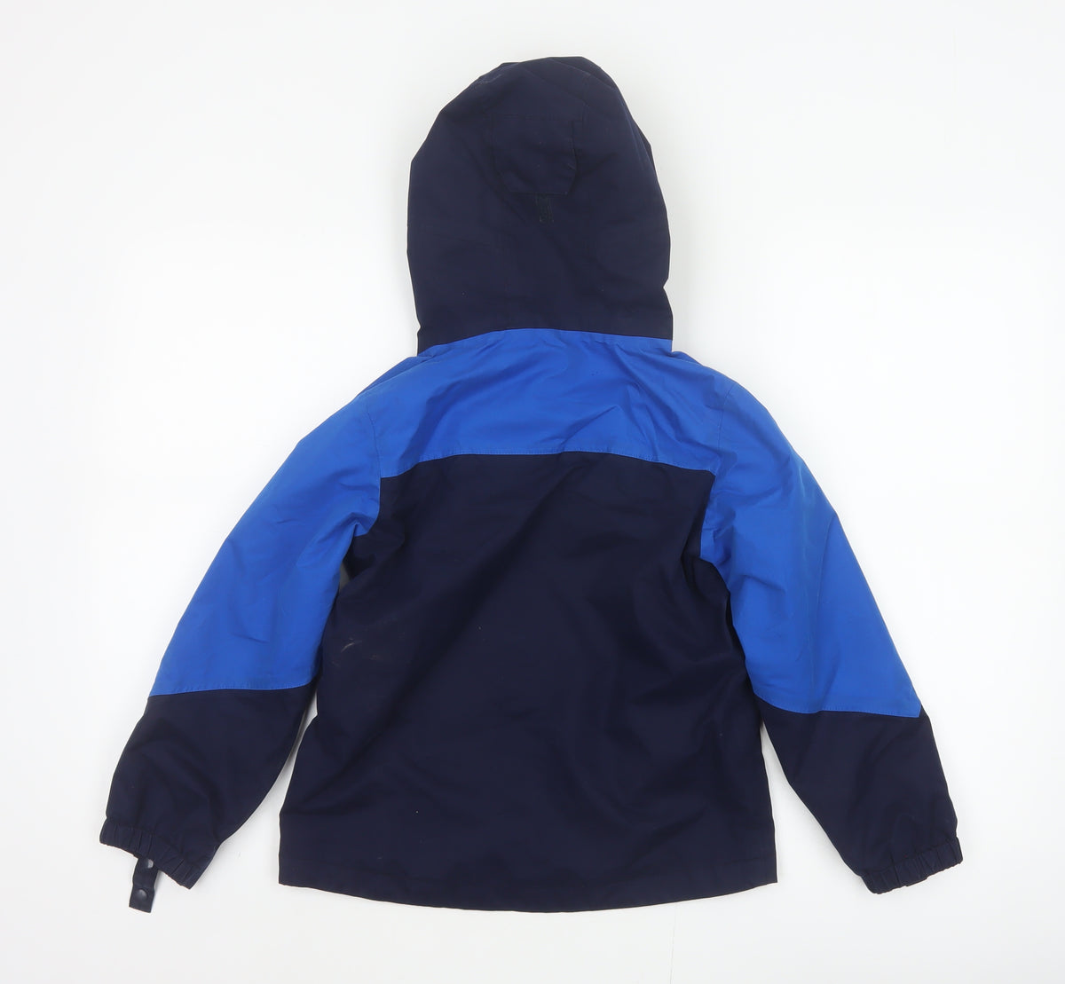 Peter Storm Boys Blue 7-8 Years Ski Jacket Hooded Full Zip