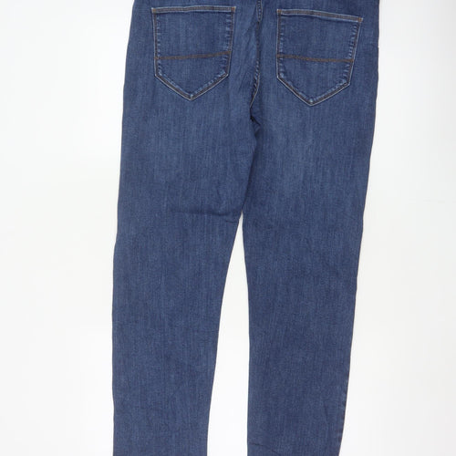 Marks & Spencer Men’s Blue Slim Fit Straight Jeans W34 L29 Short