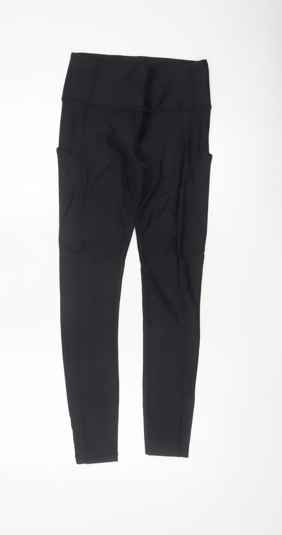CRZ YOGA Women’s Black UK 6 Skinny Pocket Leggings Yoga Gym