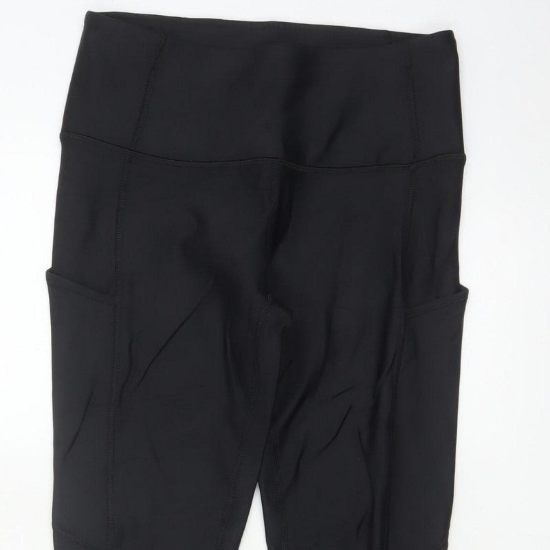 CRZ YOGA Women’s Black UK 6 Skinny Pocket Leggings Yoga Gym