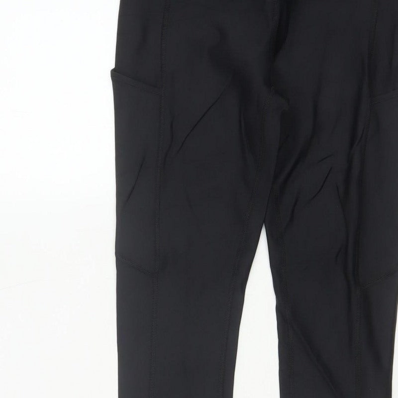 CRZ YOGA Women’s Black UK 6 Skinny Pocket Leggings Yoga Gym