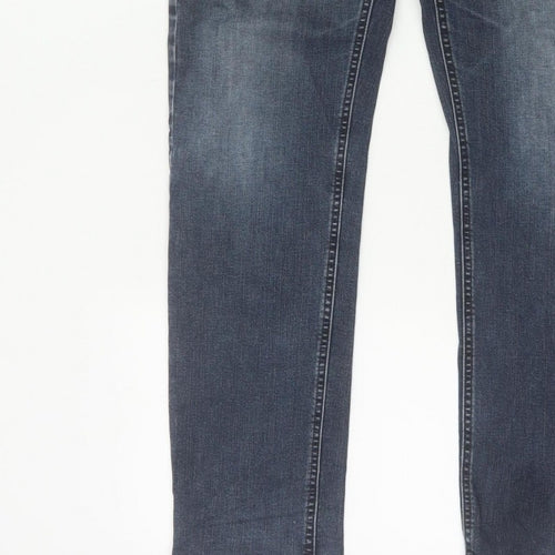 Next Men’s Blue Slim Fit Straight Jeans W30 L31 Medium Wash