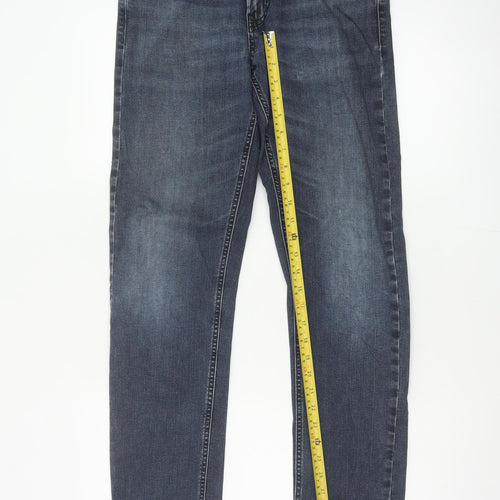 Next Men’s Blue Slim Fit Straight Jeans W30 L31 Medium Wash