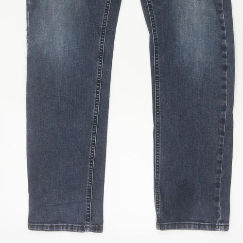 Next Men’s Blue Slim Fit Straight Jeans W30 L31 Medium Wash