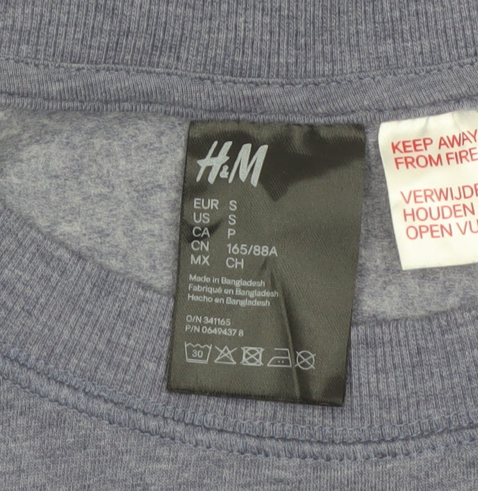 Additional view of H&M Women Grey S Colorado USA Graphic Fleece Sweatshirt Pullover
