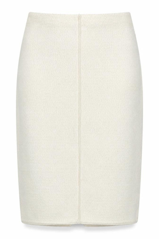 Marks & Spencer Women's Ivory UK 18 Straight Pencil Long Knit Skirt