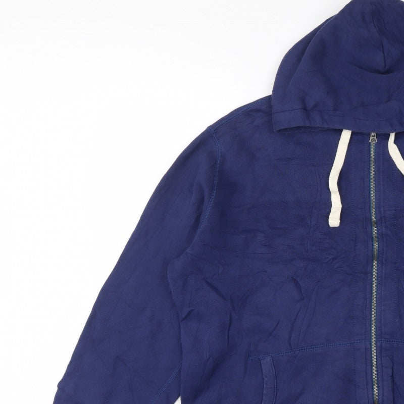 Polo Ralph Lauren Men’s Blue XL Full Zip Hooded Logo Hoodie