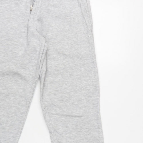 Collusion Women Grey Petite UK 8 Cuffed Jogger Sweatpants Drawstring