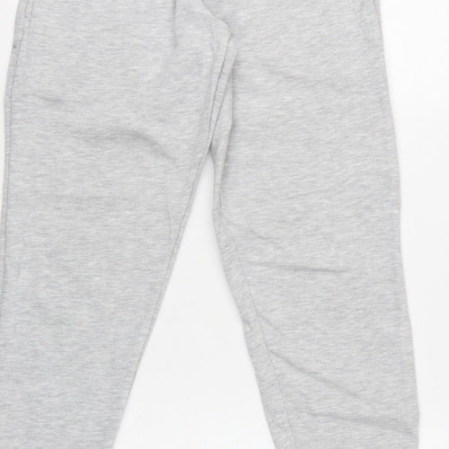 Collusion Women Grey Petite UK 8 Cuffed Jogger Sweatpants Drawstring