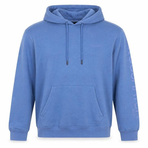 Crosshatch Men’s Blue M Pullover Hoodie Logo Graphic Fleece