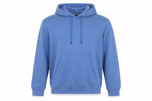 Crosshatch Men’s Blue M Pullover Hoodie Logo Graphic Fleece
