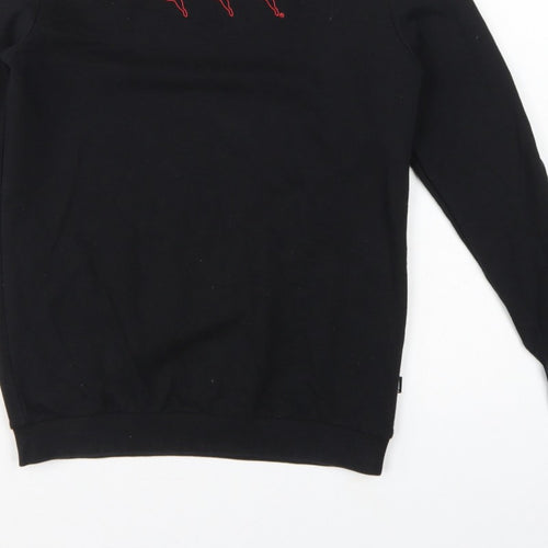 Puma Women’s Black XS Logo Crew Neck Pullover Sweatshirt