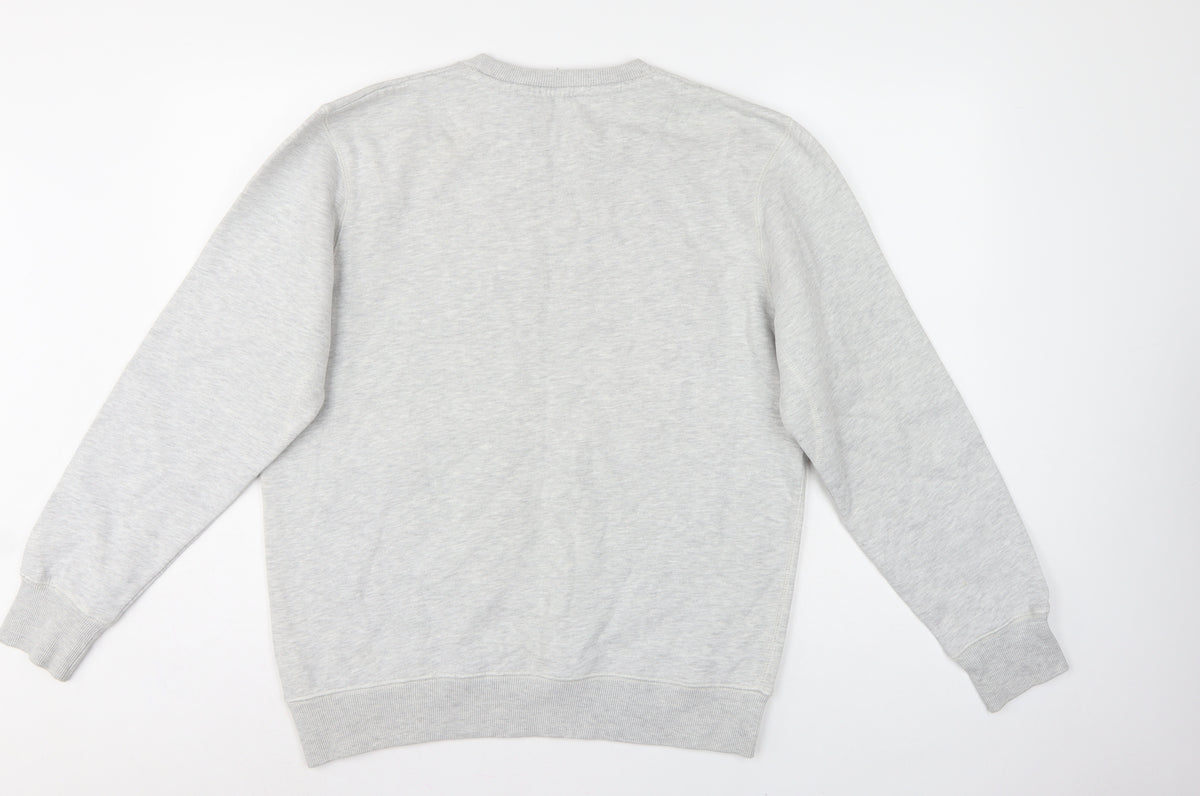 Duffer Men’s Grey L Pullover Crew Neck St George Graphic Sweatshirt