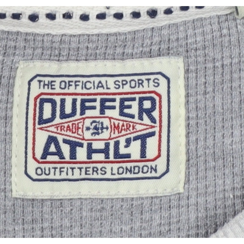 Duffer Men’s Grey L Pullover Crew Neck St George Graphic Sweatshirt