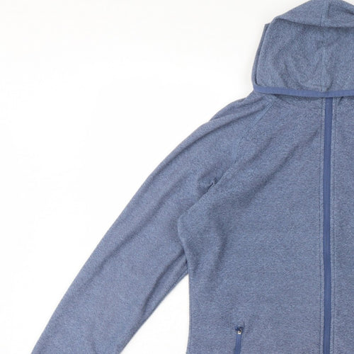 Trespass Women Blue UK 14 Hooded Full Zip Basic Jacket