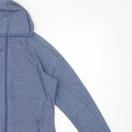 Trespass Women Blue UK 14 Hooded Full Zip Basic Jacket