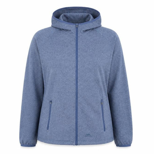 Trespass Women Blue UK 14 Hooded Full Zip Basic Jacket