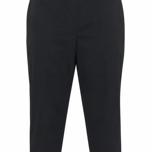 Marks and Spencer Women’s Black UK 14 Short Tapered Cotton Dress Trousers