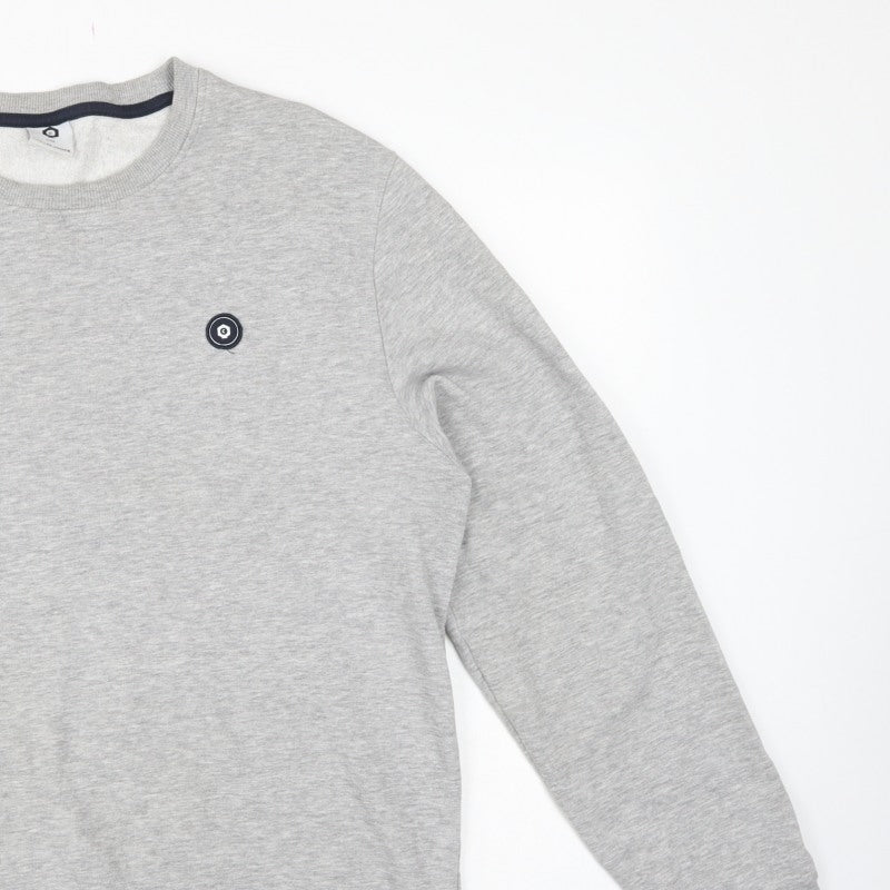 Additional view of Jack & Jones Men’s Grey 2XL Crew Neck Logo Pullover Sweatshirt