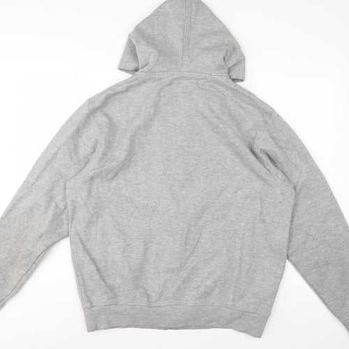 Everton Men’s Grey L Full Zip Hooded Football Fleece Hoodie