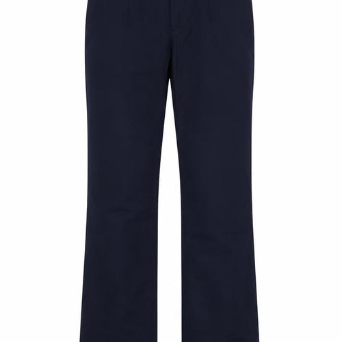 Zara Basic Women Blue S Bootcut Dress Trousers Zip Pockets