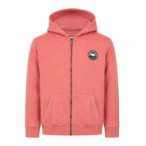 SoulCal & Co Boys Pink 11-12 Years Full Zip Hooded Hoodie Logo