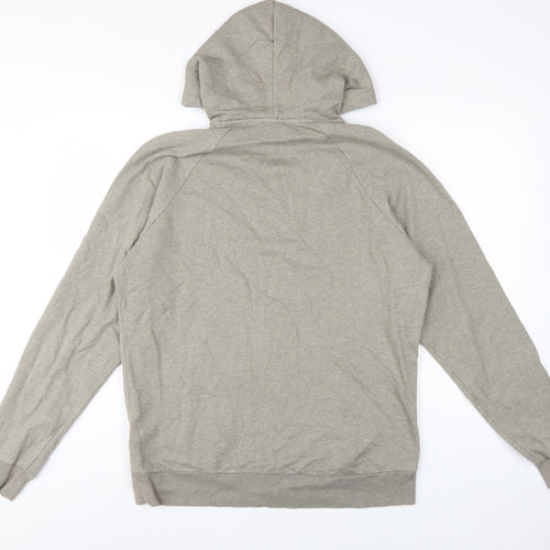 Under Armour Men’s Grey M Loose Fit Pullover Logo Hoodie
