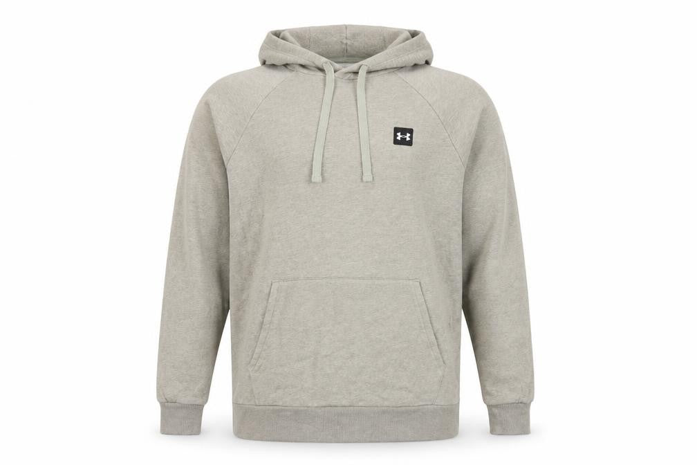 Under Armour Men’s Grey M Loose Fit Pullover Logo Hoodie