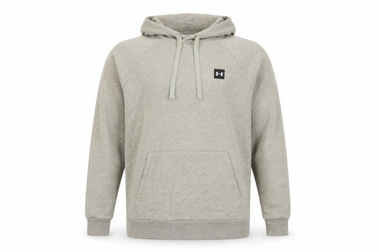 Under Armour Men’s Grey M Loose Fit Pullover Logo Hoodie