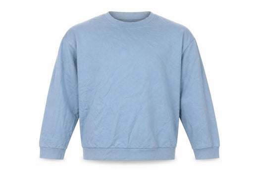 ASOS Design Men’s Blue M Relaxed Crew Neck Fleece Pullover Sweatshirt