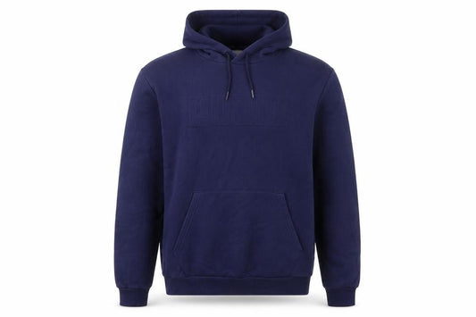 Puma Men’s Blue L Pullover Hoodie Fleece Logo Pocket