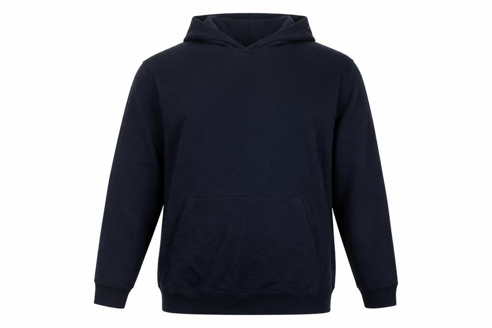 Marks and Spencer Men’s Navy Blue 2XL Pullover Hoodie Cotton Blend