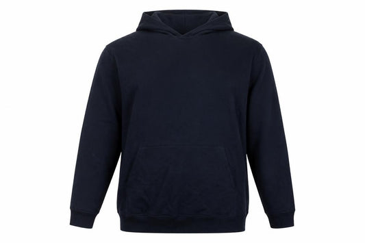 Marks and Spencer Men’s Navy Blue 2XL Pullover Hoodie Cotton Blend