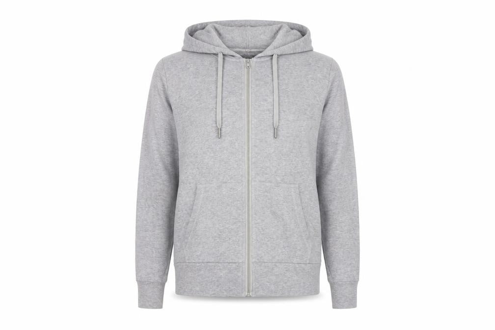 M&S Women’s Grey UK 12 Full Zip Hooded Fleece Hoodie