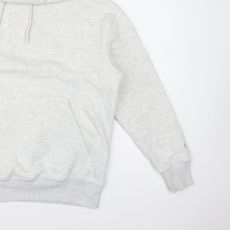 Pull&Bear Men’s Grey Size S Pullover Hooded Fleece Hoodie