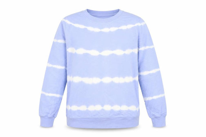 Marks and Spencer Women's Blue UK 12 Striped Pullover Sweatshirt