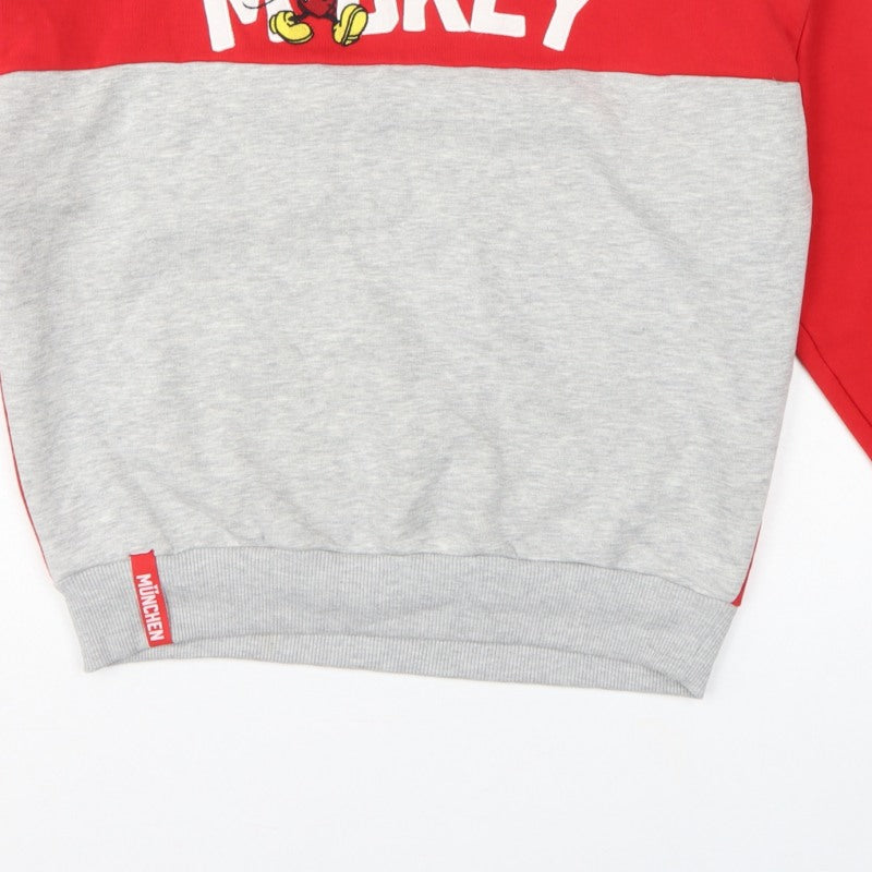 Additional view of Disney Women’s Multicolour S Mickey München Graphic Pullover Sweatshirt