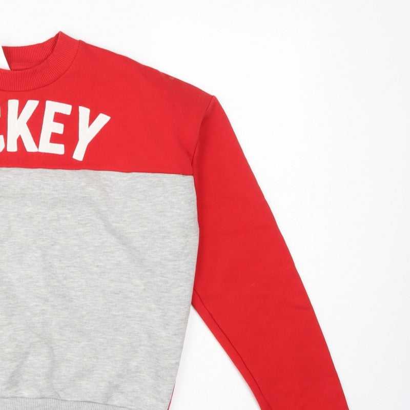 Additional view of Disney Women’s Multicolour S Mickey München Graphic Pullover Sweatshirt