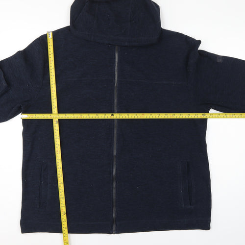 Regatta Men’s Navy XL Hooded Full Zip Fleece Jacket Outdoor