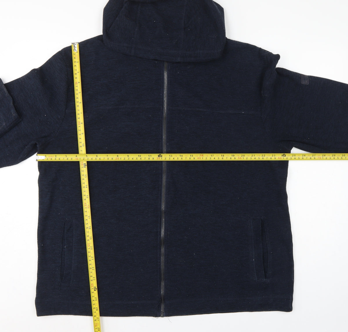 Regatta Men’s Navy XL Hooded Full Zip Fleece Jacket Outdoor