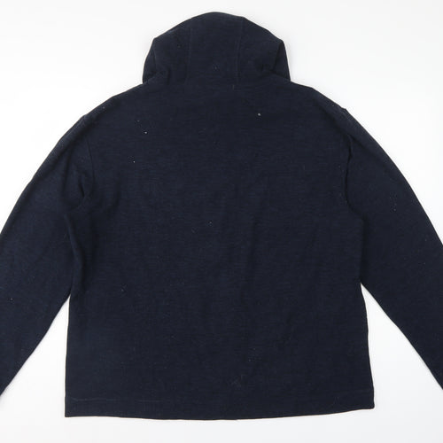 Regatta Men’s Navy XL Hooded Full Zip Fleece Jacket Outdoor