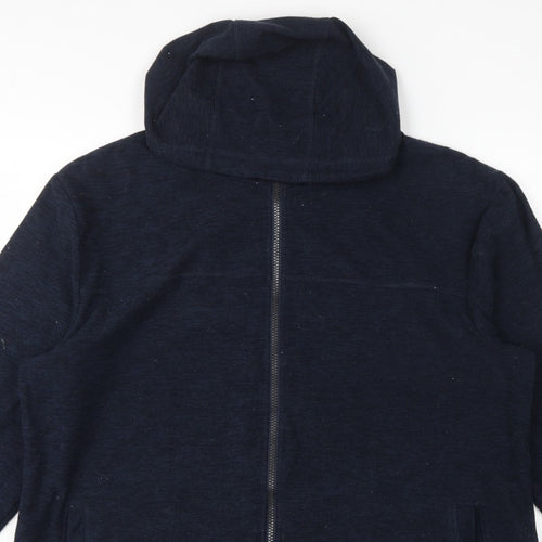 Regatta Men’s Navy XL Hooded Full Zip Fleece Jacket Outdoor