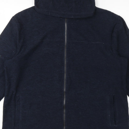 Regatta Men’s Navy XL Hooded Full Zip Fleece Jacket Outdoor