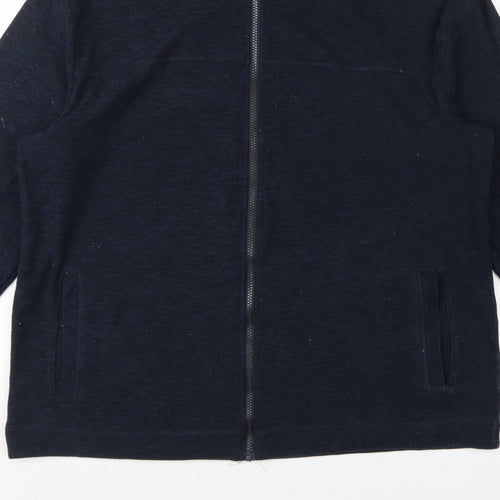 Regatta Men’s Navy XL Hooded Full Zip Fleece Jacket Outdoor