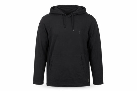 FCUK Men’s Black M Pullover Hoodie Logo Cotton Pocket