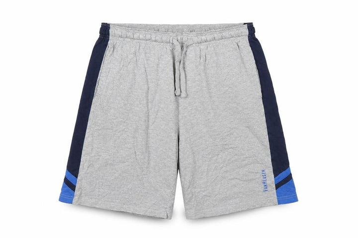 Front view of Van Heusen Men’s Grey M Sweat Shorts Drawstring Athletic Sports